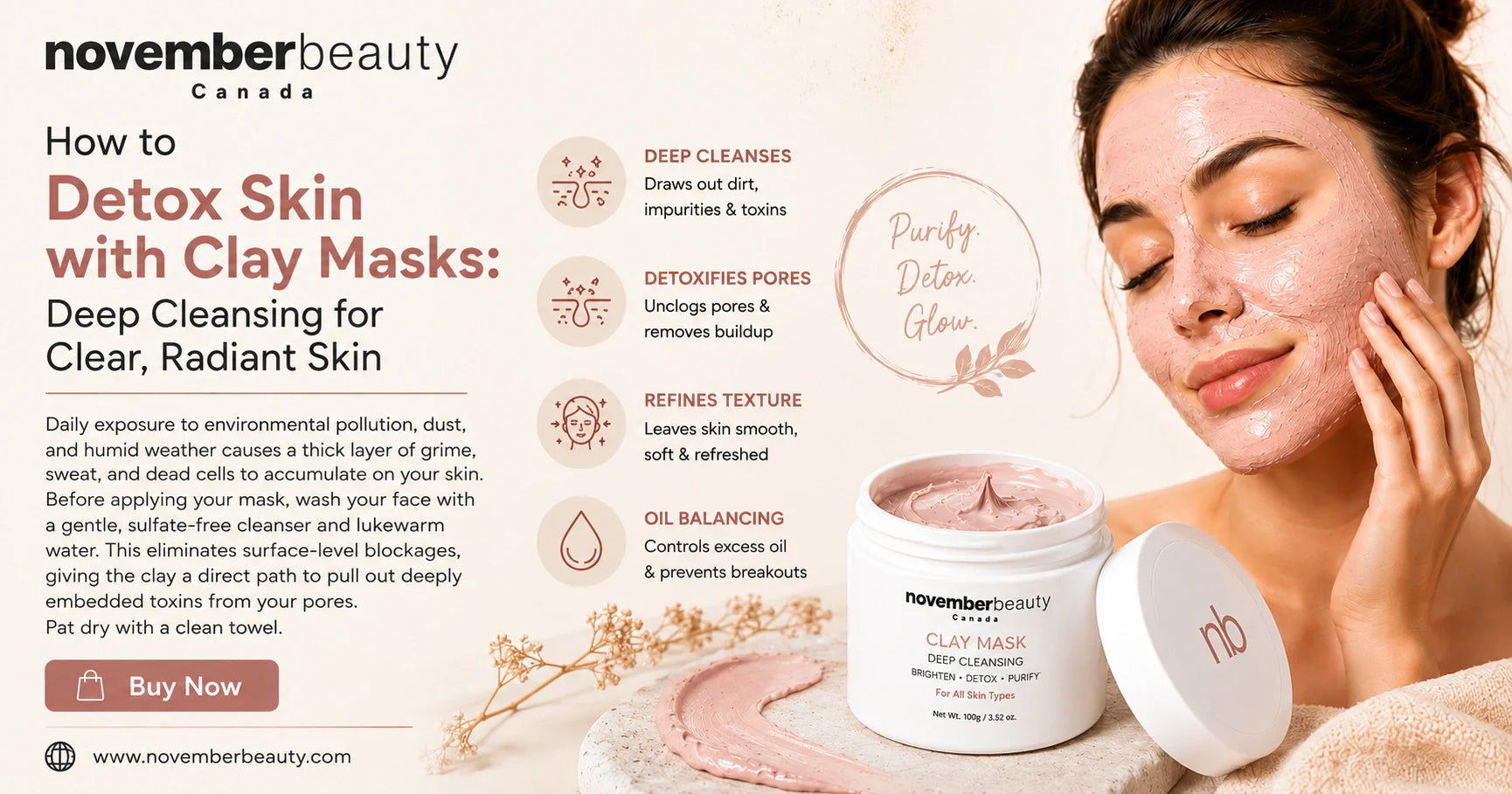How to Detox Skin with Clay Masks: Deep Cleansing for Clear, Radiant Skin