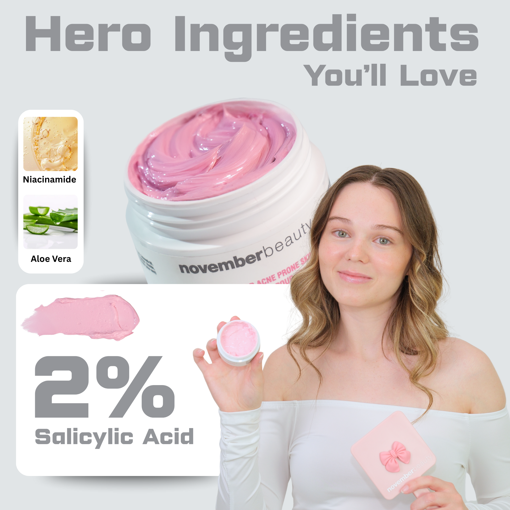 Clay Mask for Acne Prone Skin