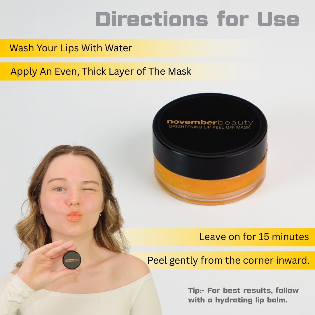 Brightening Lip peel off Mask